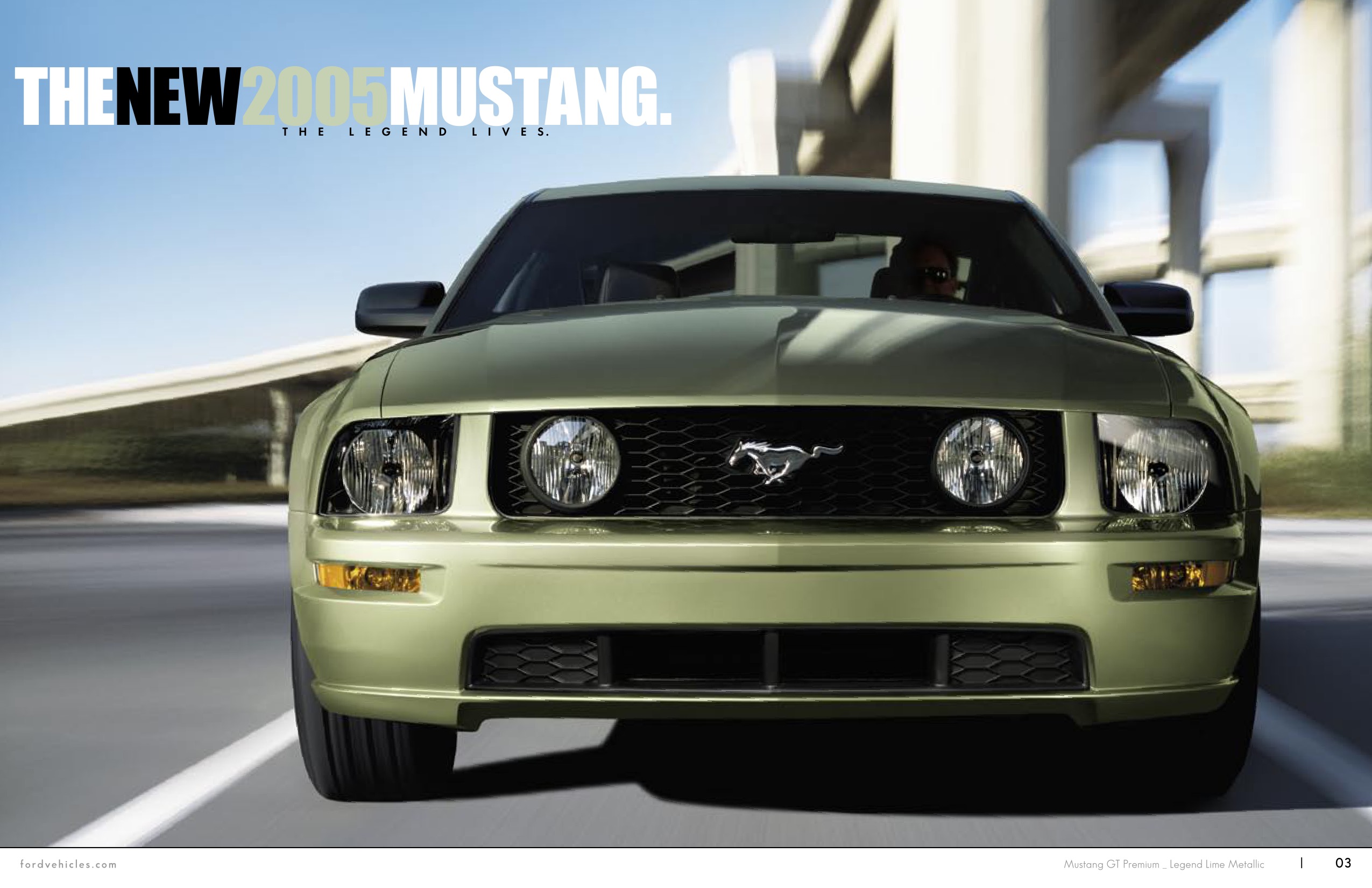 2005 Ford Mustang Brochure Page 3